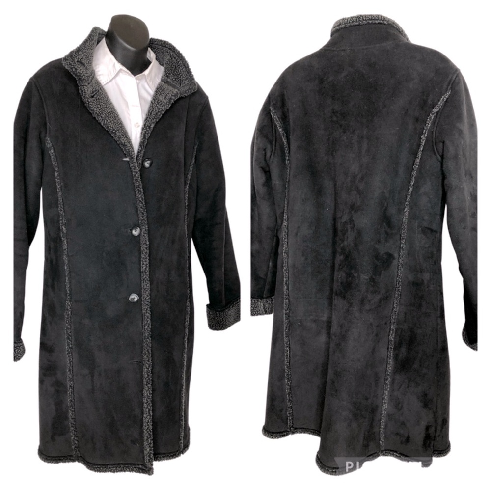 LL Bean Faux Shearling coat